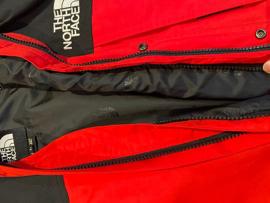 THE NORTH FACE マウンテンパーカー Lサイズ 赤黒