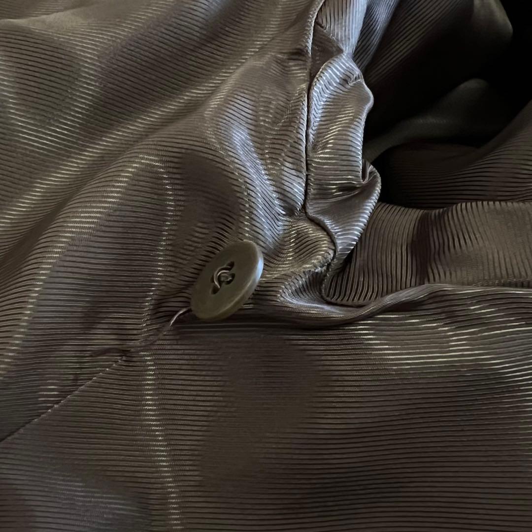 TOMORROWLAND シルク混 トレンチコート 48 光沢感 シルク30%