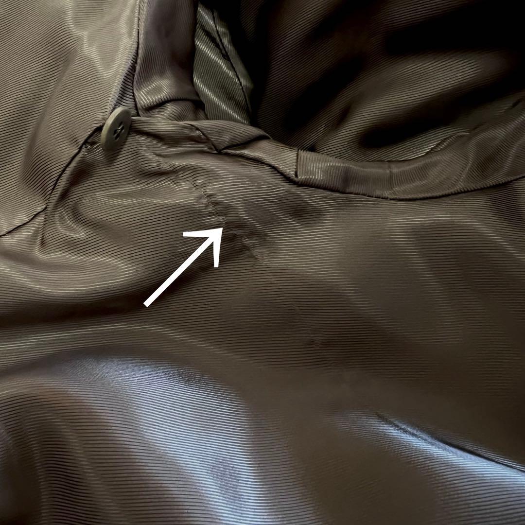 TOMORROWLAND シルク混 トレンチコート 48 光沢感 シルク30%