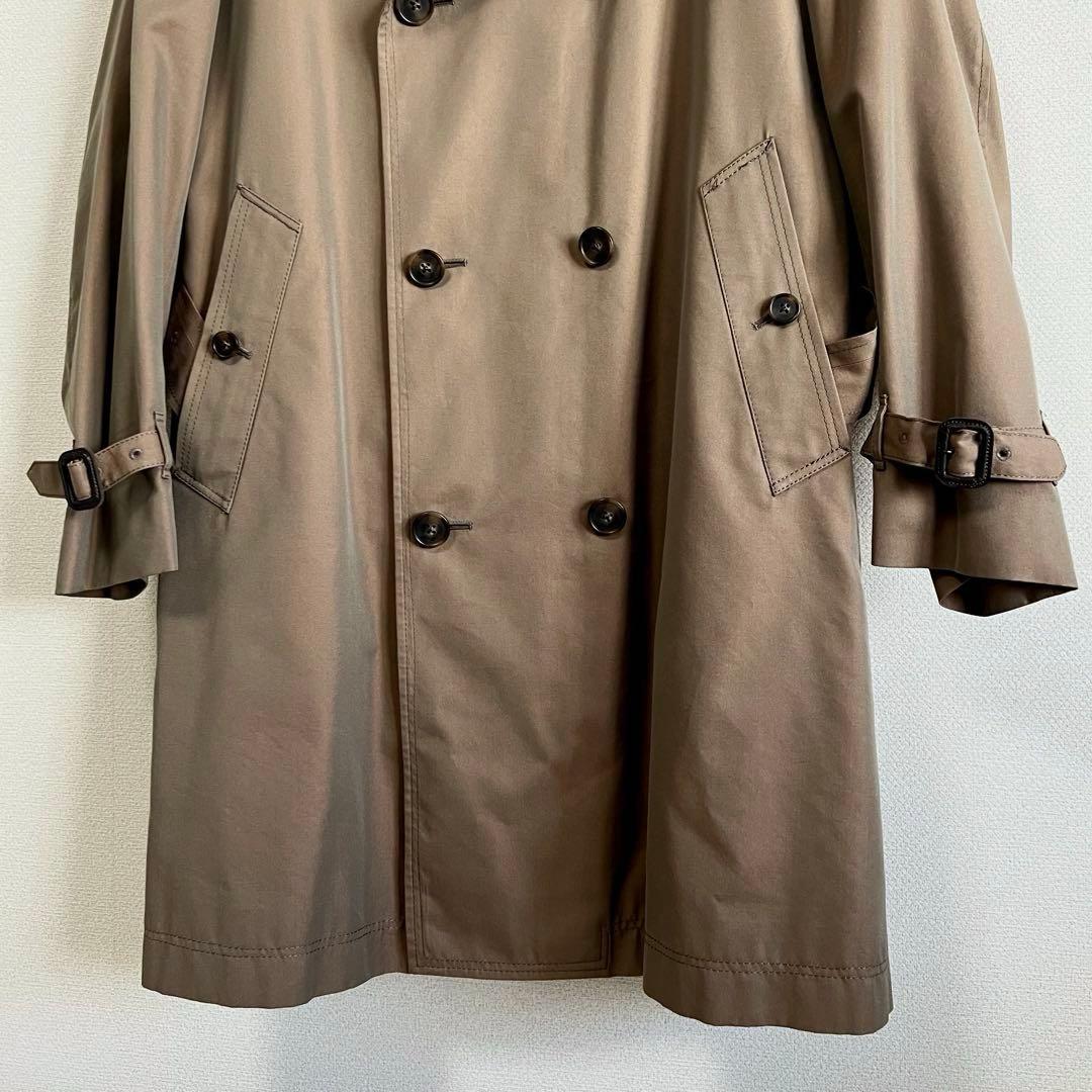 TOMORROWLAND シルク混 トレンチコート 48 光沢感 シルク30%
