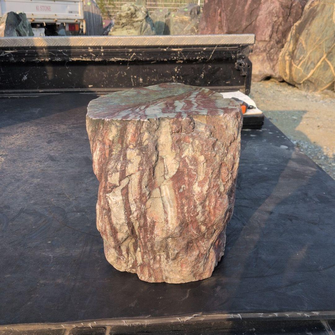 群馬産　赤石　35キロ　庭石　石　石材 置物　オブジェ　インテリア