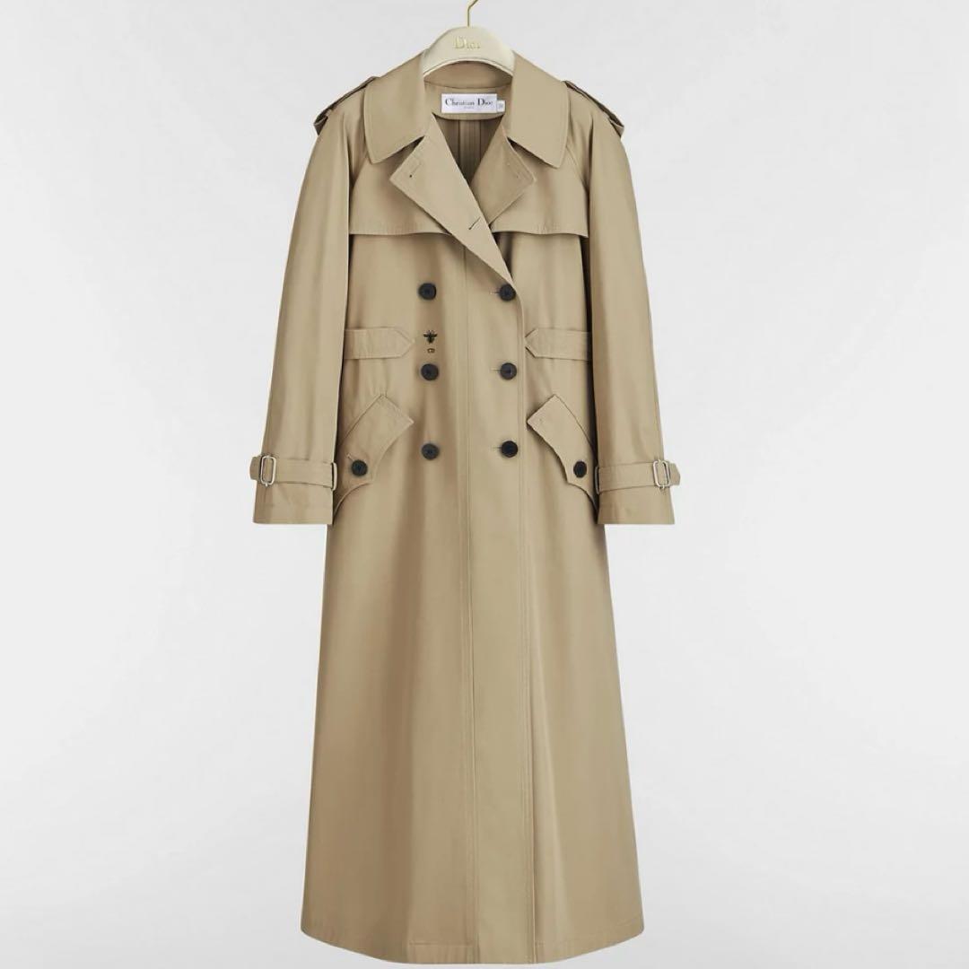 クリスチャンディオール CHRISTIAN DIOR トレンチコート　36