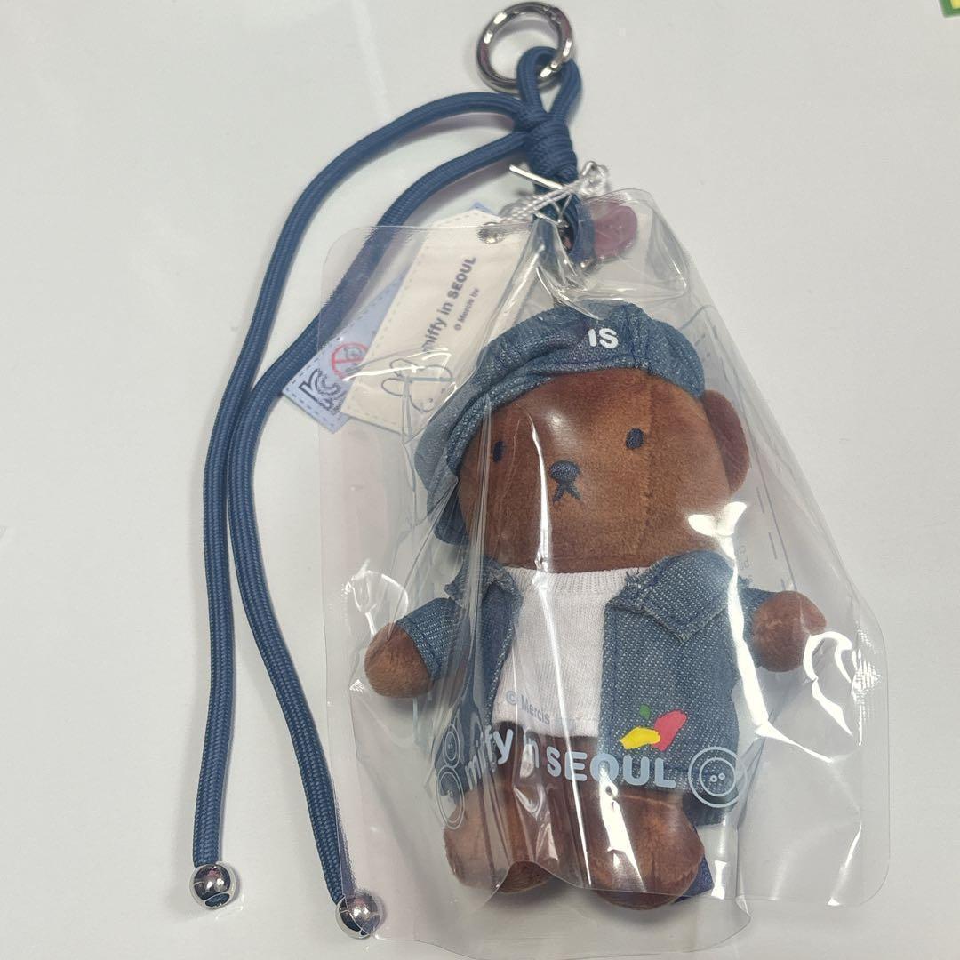 ☆ラスト1点☆ミッフィー miffy デニム キーリング ソウル 3点セット