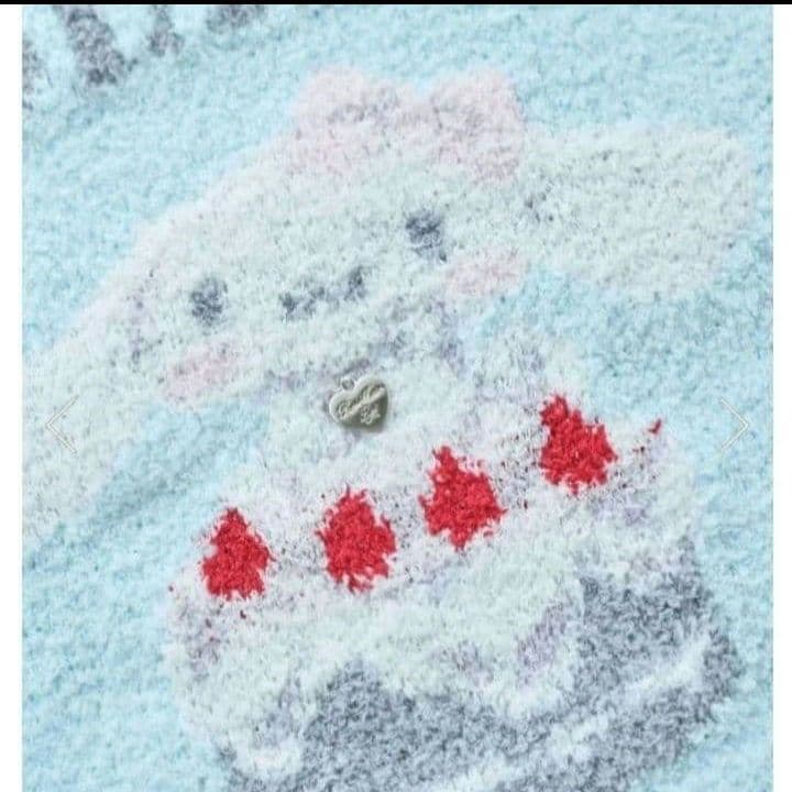 ロゼミューズ シナモン コラボ ルームウェア パジャマ 水色 サックス