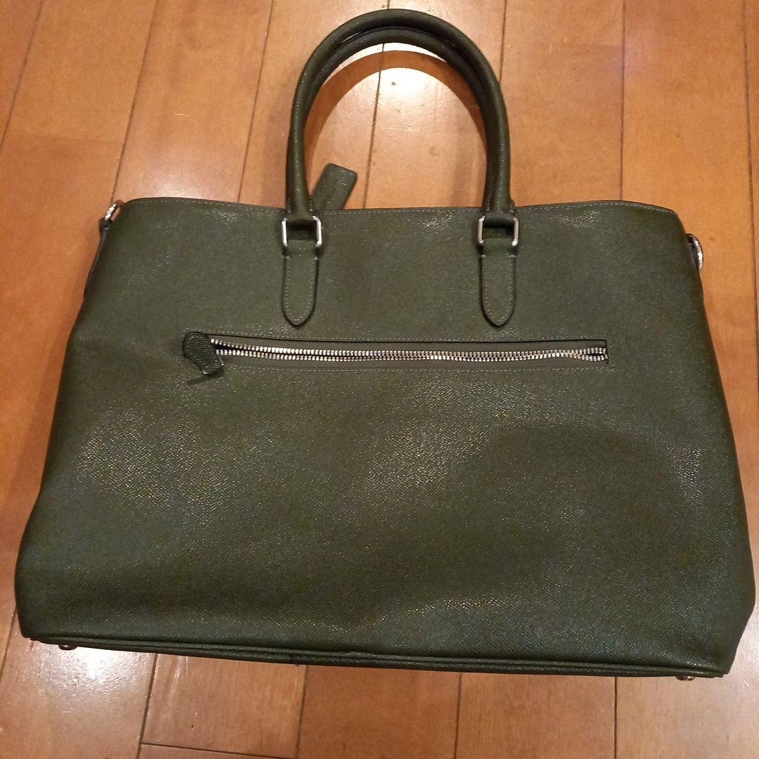 ossiさま専用　COACH オリーブグリーン トートバッグ