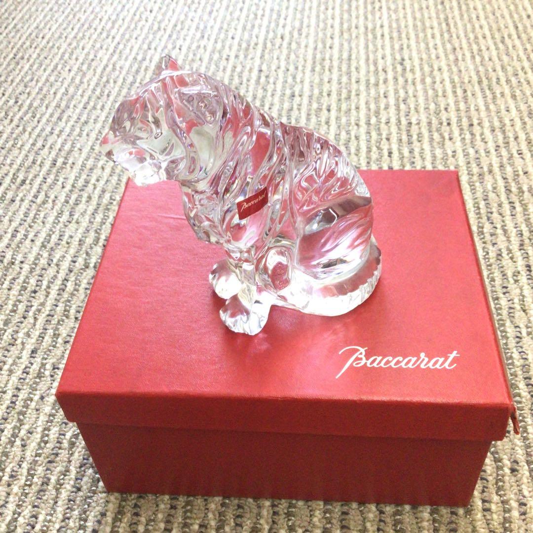 【希少】バカラ Baccarat 虎 タイガー 大