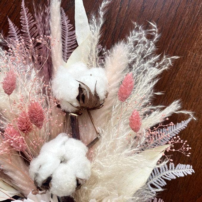 まいやん【アネモネスワッグL（ブーケ）＆ブートニア】