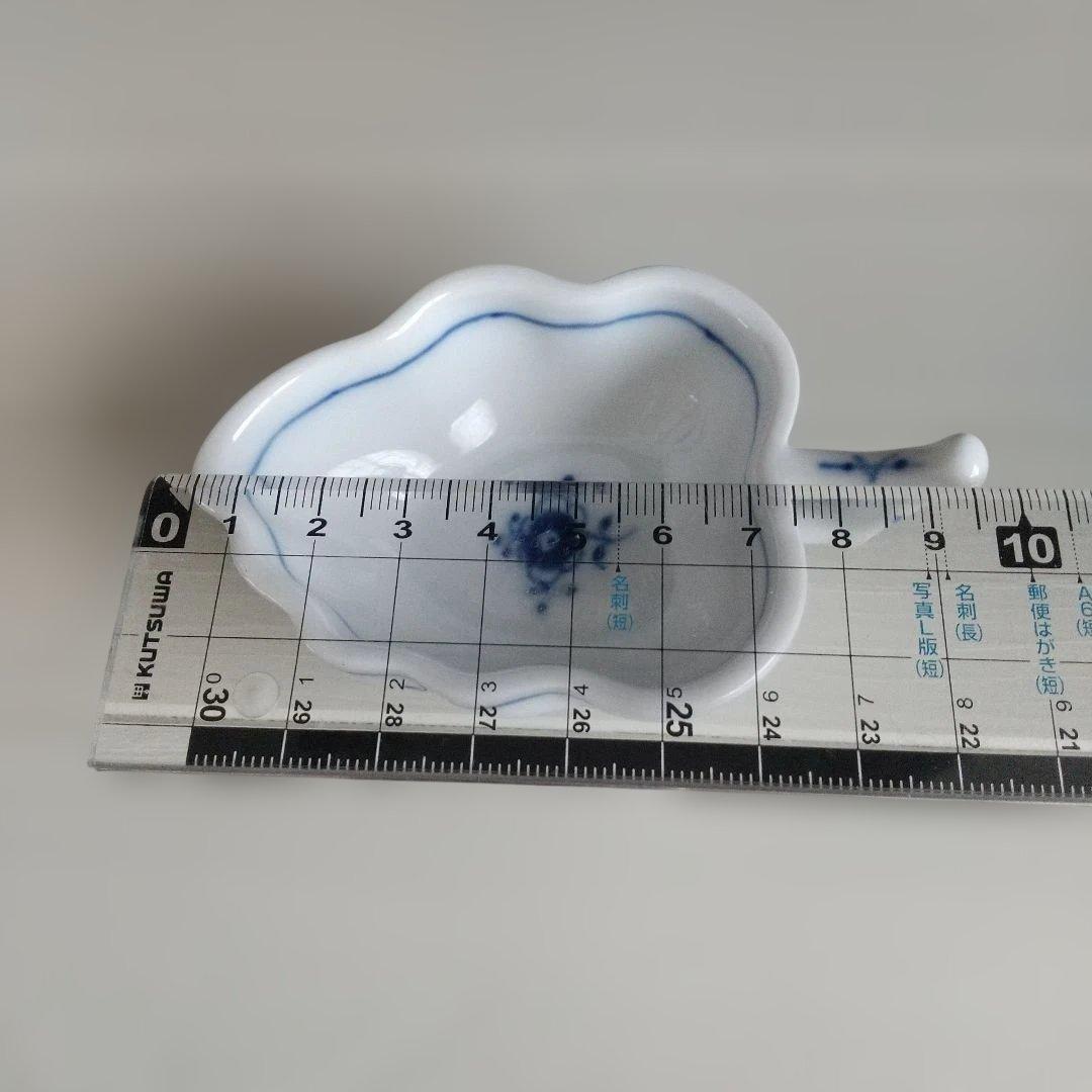 ブル－フルーテッド プレイン スモールリーフディッシュ オープンシュガー