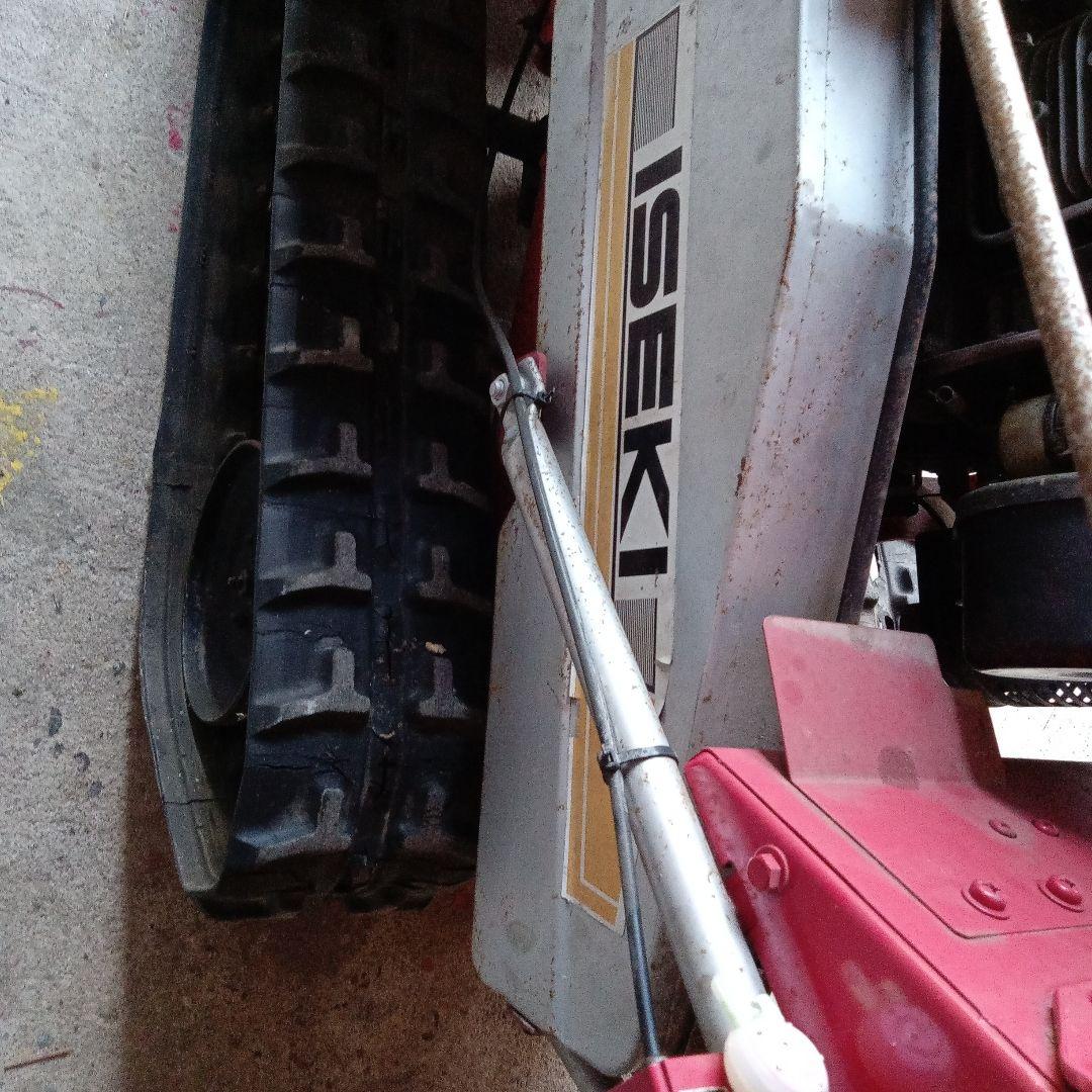 ISEKI 除雪機 キャタピラ式 赤