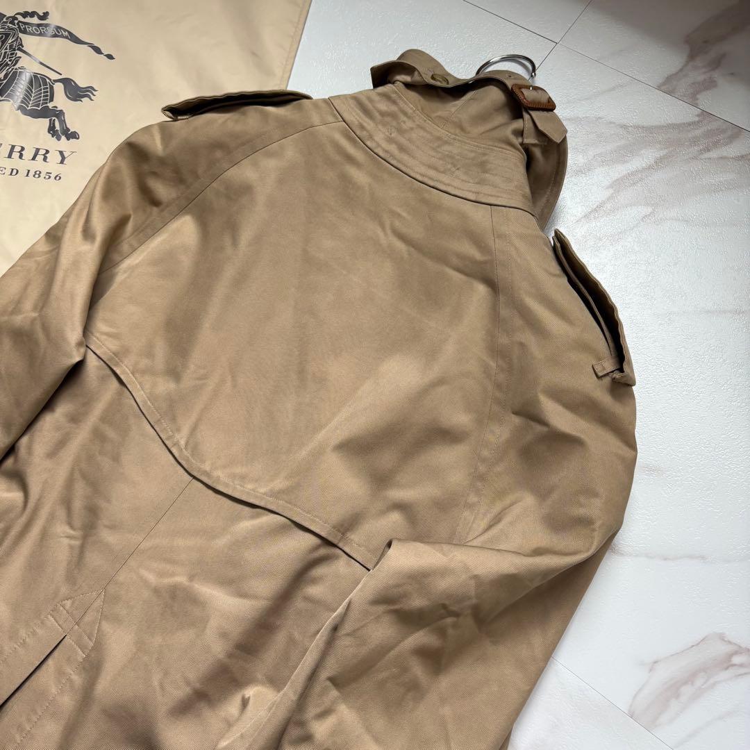 着丈111◆バーバリー ライナー付 トレンチコート ベージュ XL相当