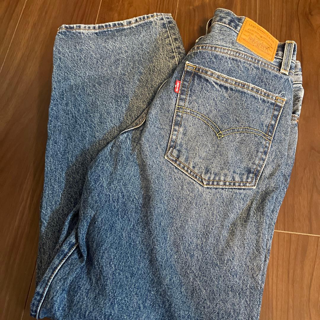 BAGGY DAD ストレートデニム 26 リーバイス