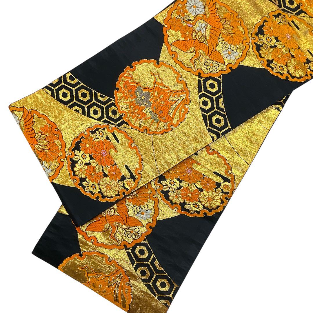 ◎mk-3118　七五三　女の子　着物・帯セット　アンティーク　12-19