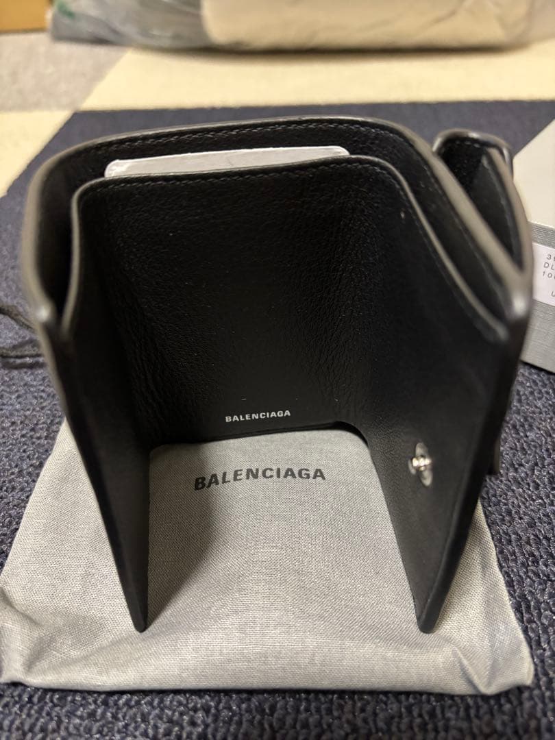 新品未使用品　BALENCIAGA バレンシアガ 三つ折り財布 ミニウォレット
