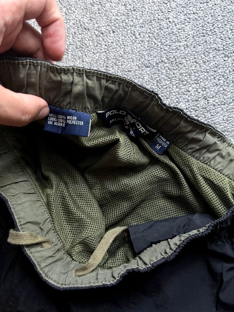 Polo Sport 90s ヴィンテージ ナイロンパンツ M