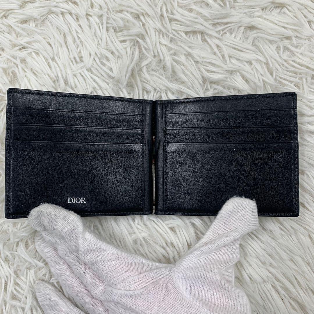 【✨極美品✨】 ディオール CD ダイアモンド マネークリップ 付属品完備