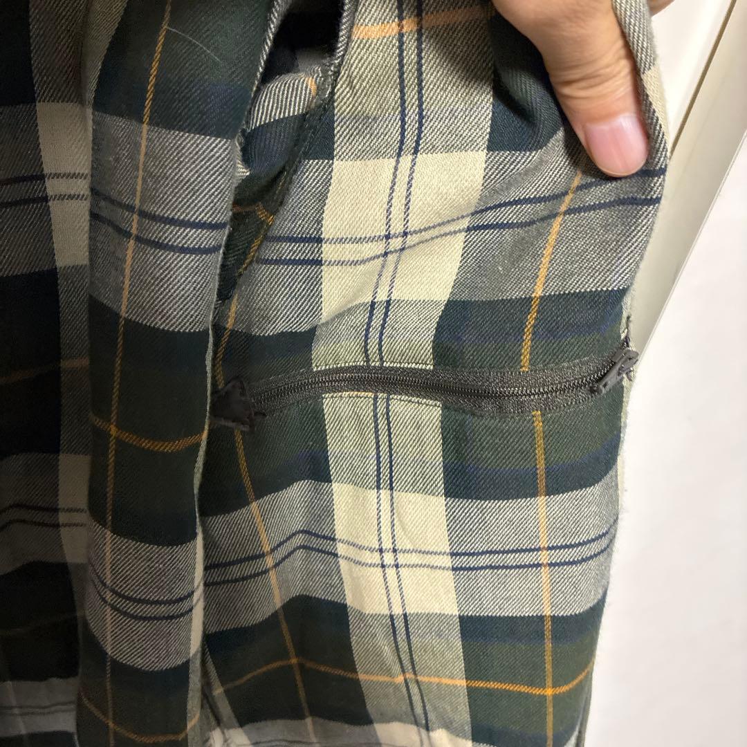 【美品】Barbour バブアー 2LAYER トレンチコート オリーブ 38