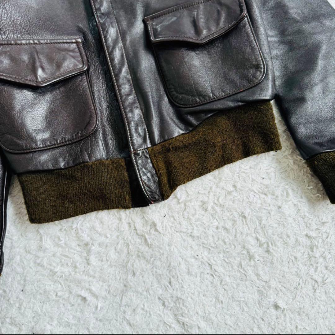 AVIREX アヴィレックス A-2 レザージャケット 36