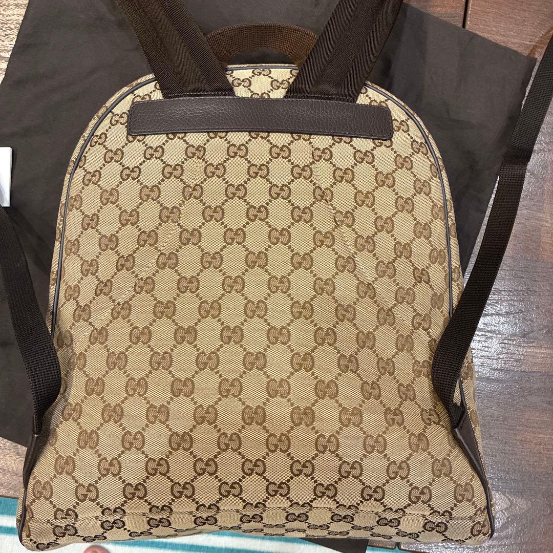 グッチ GUCCI GGキャンバス リュックサック バック キャンバス