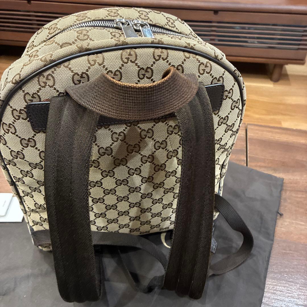 グッチ GUCCI GGキャンバス リュックサック バック キャンバス