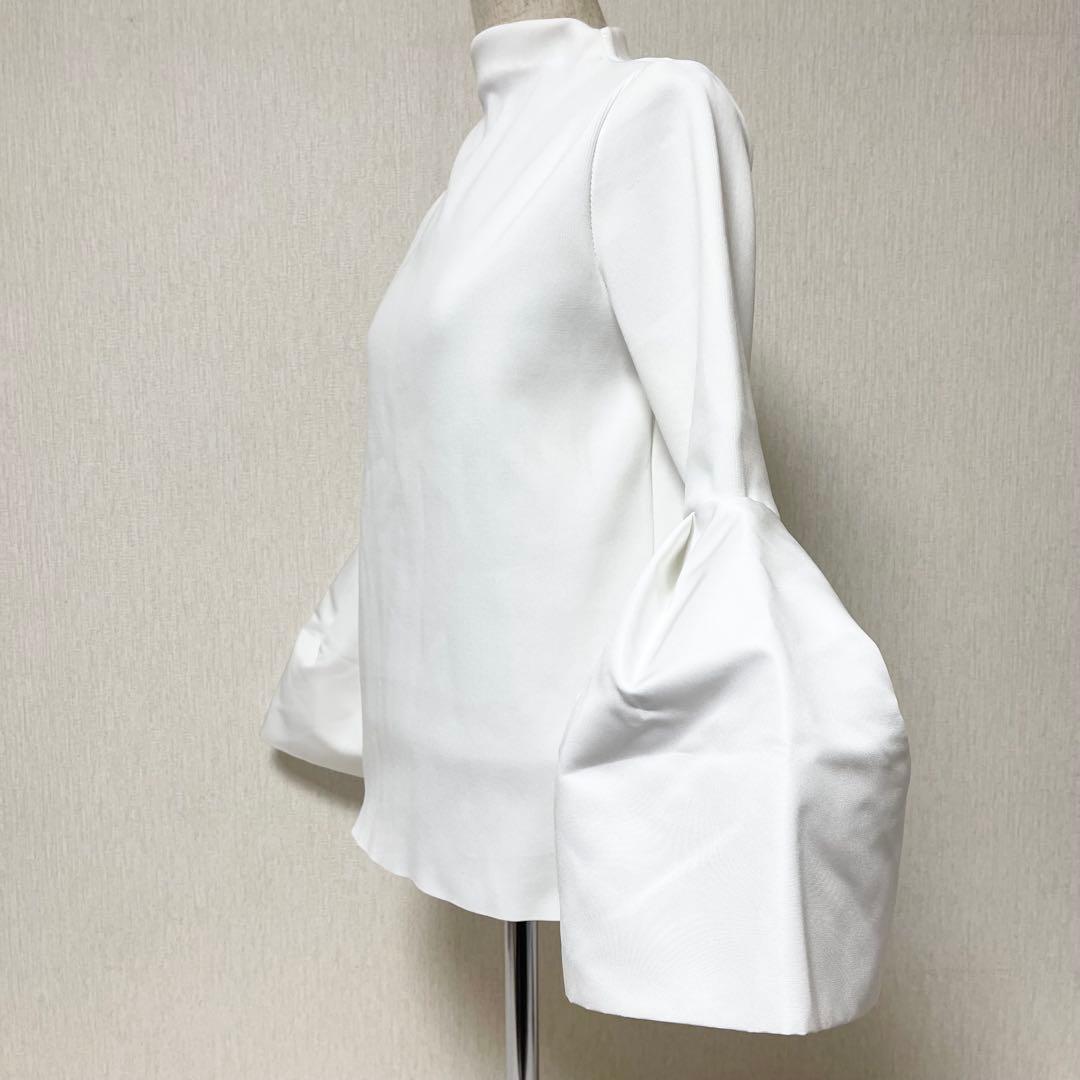 Maison de Dolce. メゾンドドルチェ サテン フレアニット 未使用