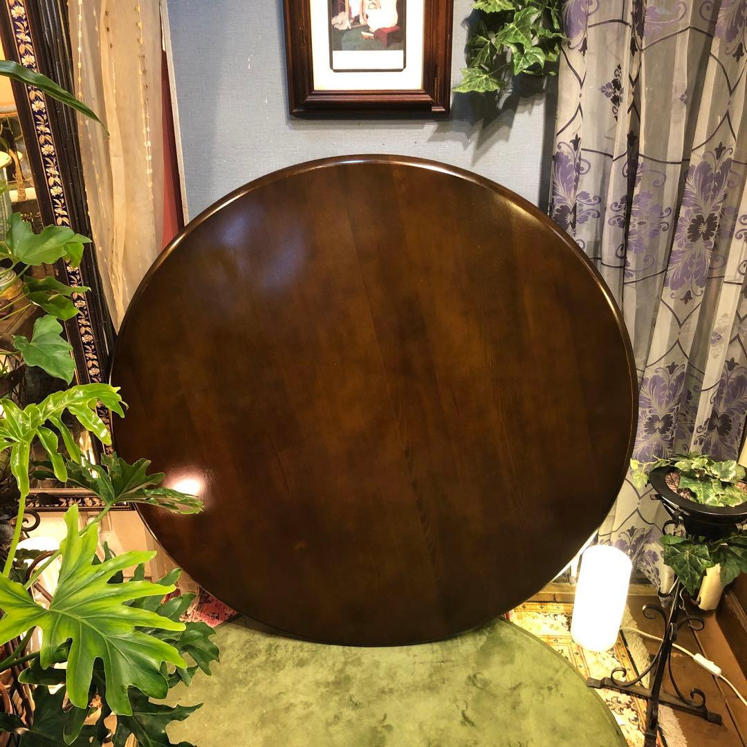 Sale ヴィンテージ 飛騨高山　イバタ　ラウンドテーブル　丸テーブル