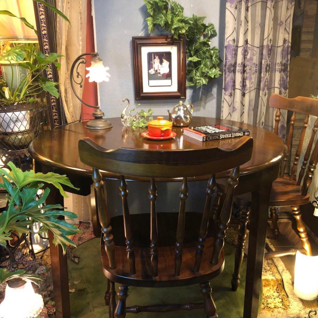 Sale ヴィンテージ 飛騨高山　イバタ　ラウンドテーブル　丸テーブル