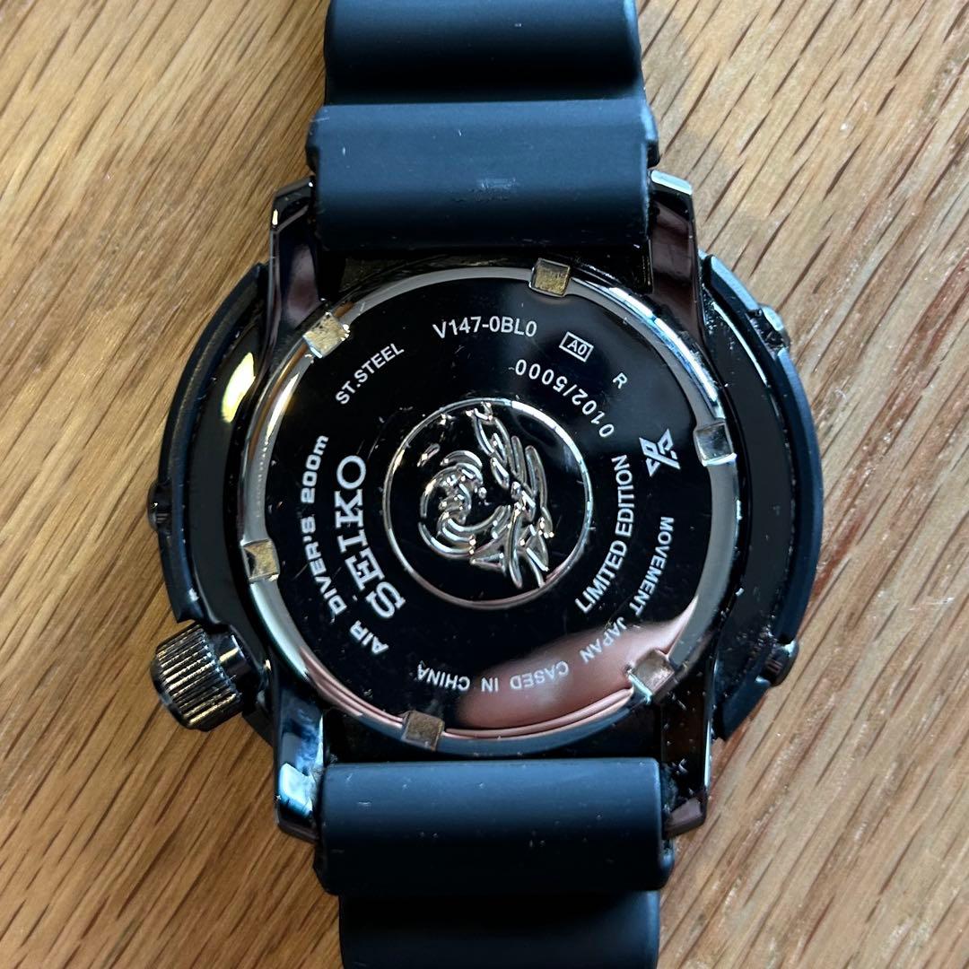 な*や様 SEIKO PROSPEX ソーラーダイバー lowercase別注