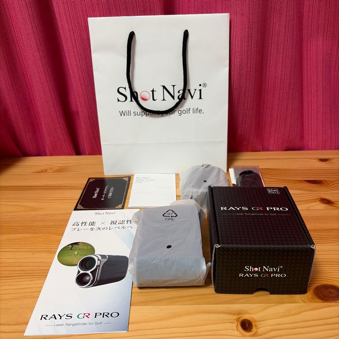 Shot Navi RAYS G6 PRO ゴルフ用距離計