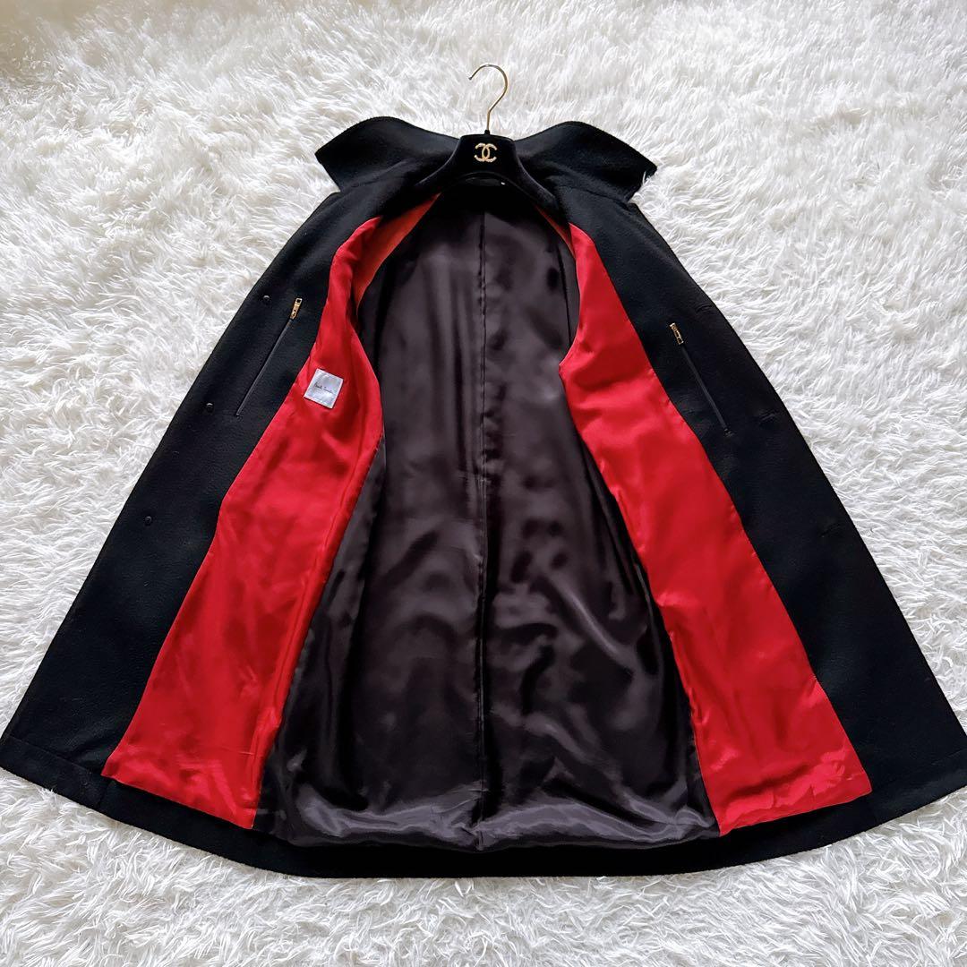 【Paul Smith】カシミヤ100% ステンカラーコート 黒 M 現行タグ