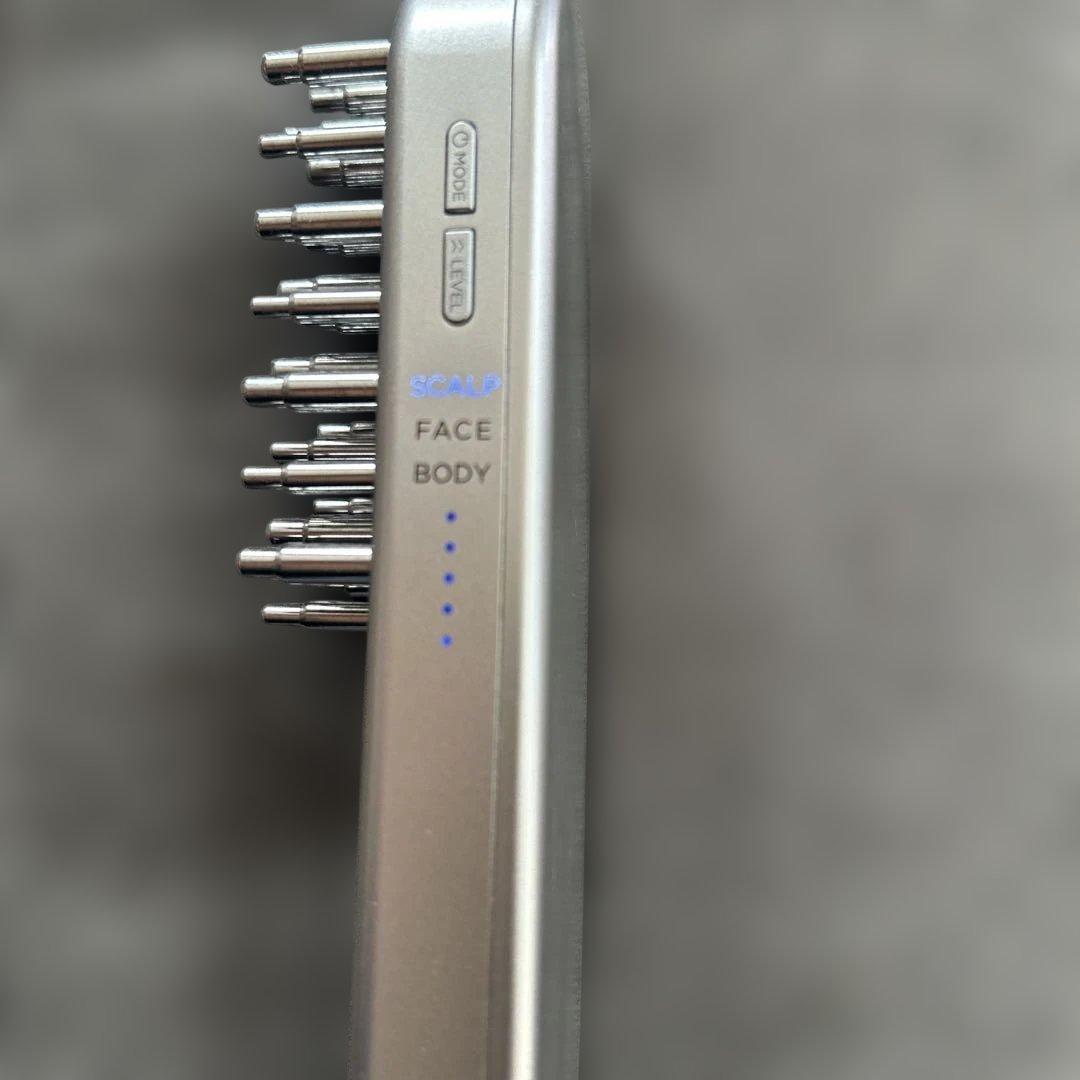 SALONIA マッサージブラシ シルバー