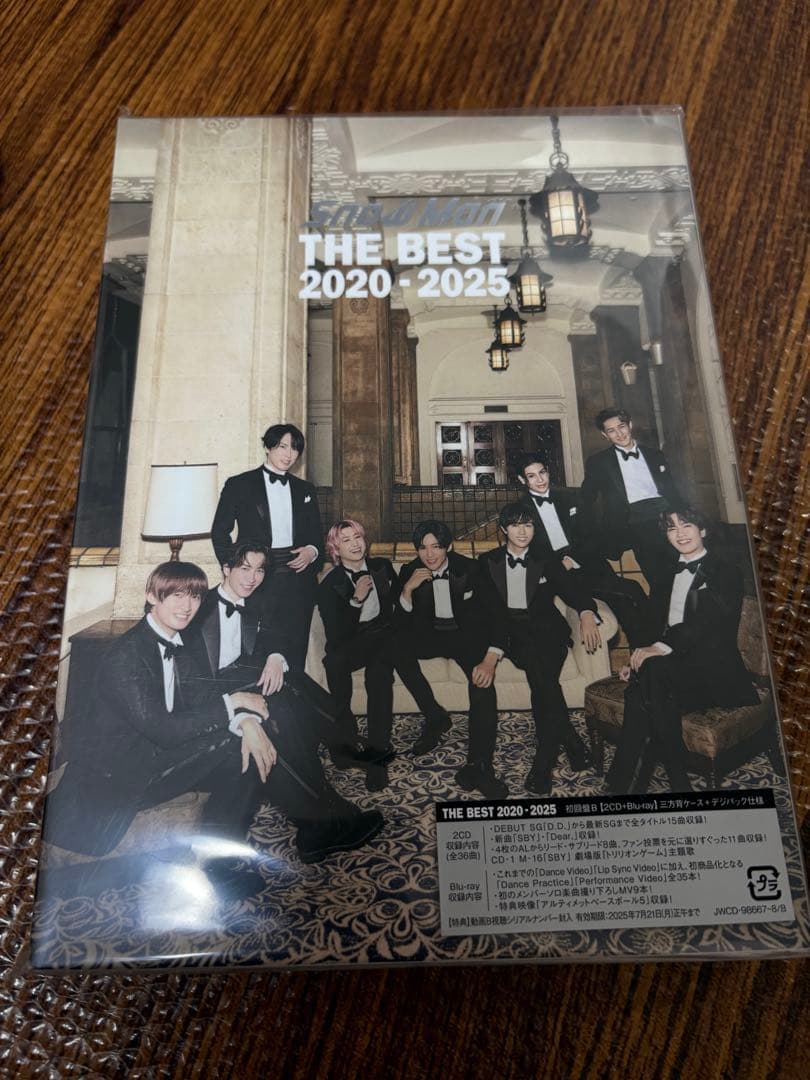 【未開封・特典付】Man ベストアルバム 3形態Blu-ray