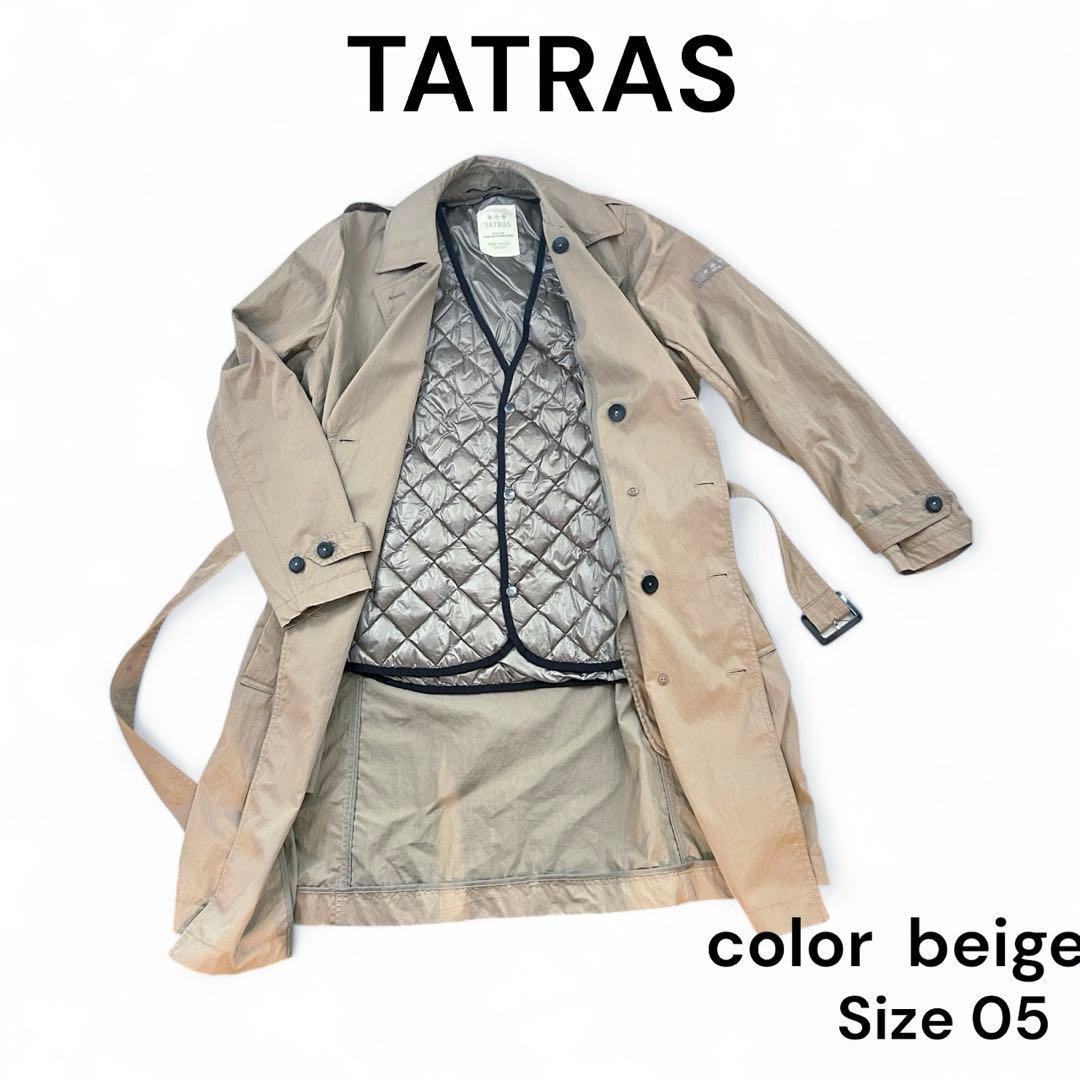 TATRAS タトラス ライナー付きトレンチコート ダウンベスト