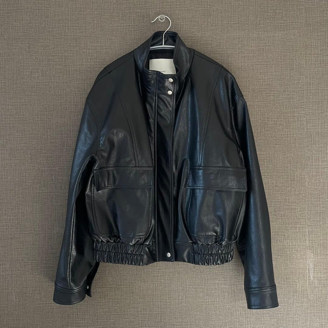 linger leather jacket ohotoro レザー ジャケット