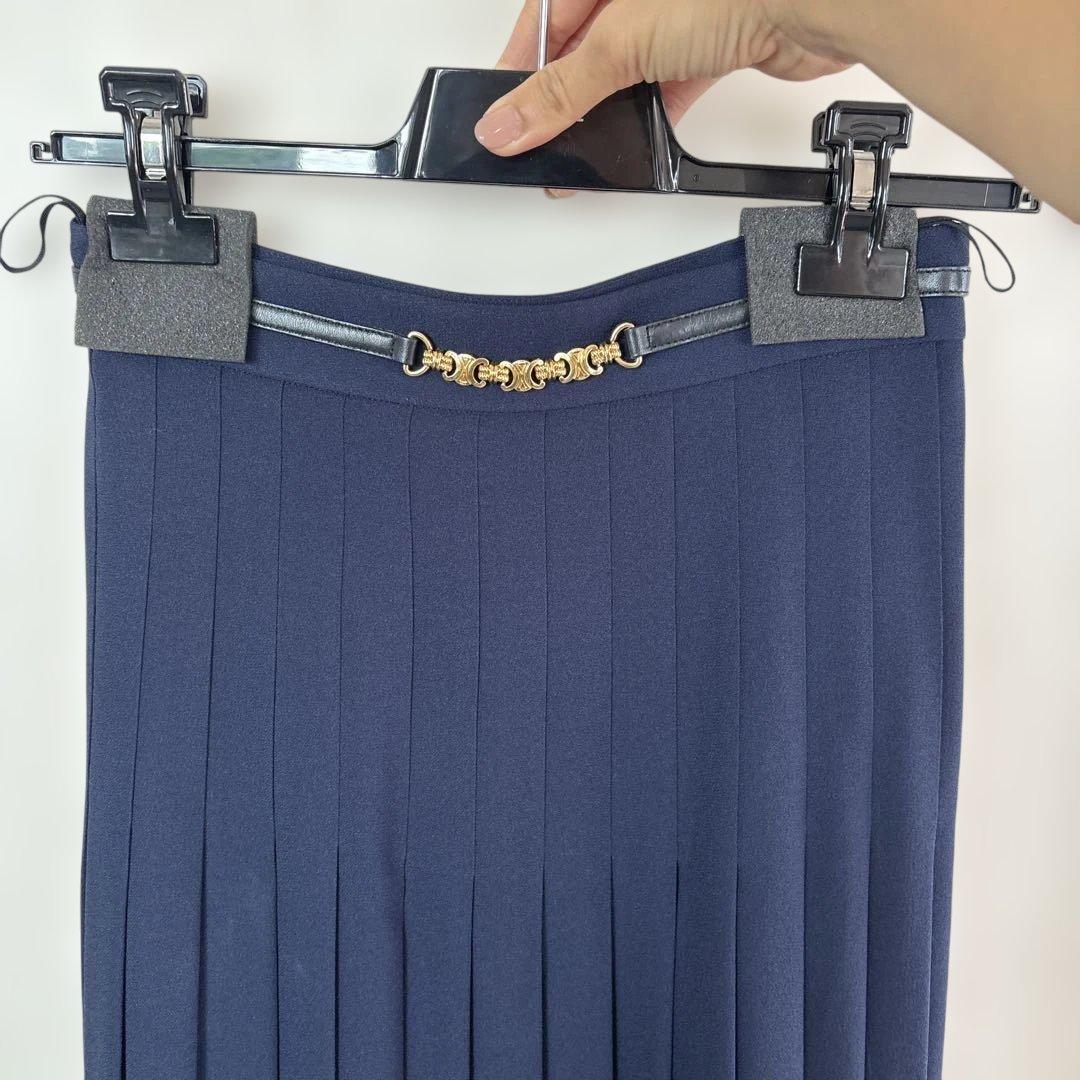 Celine プリーツスカート　サイズ36 美品