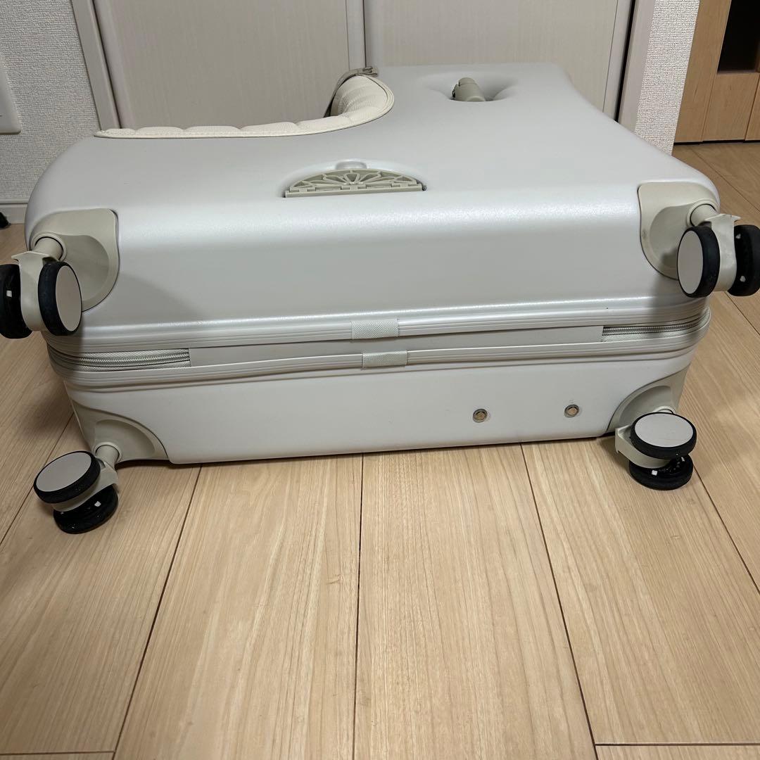 NORICCO ノリッコ 子供乗れるスーツケース 折りたたみパステルグレージュ
