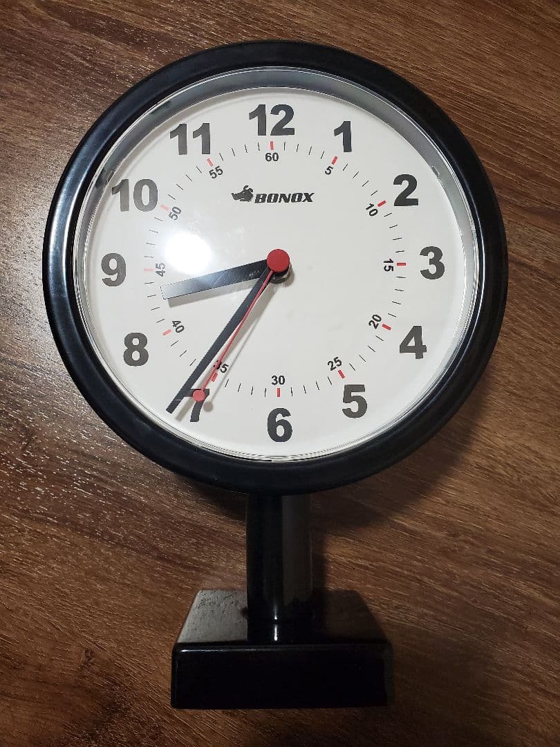 ダルトン(Dulton) ダブルフェイス ウォール クロック ブラック