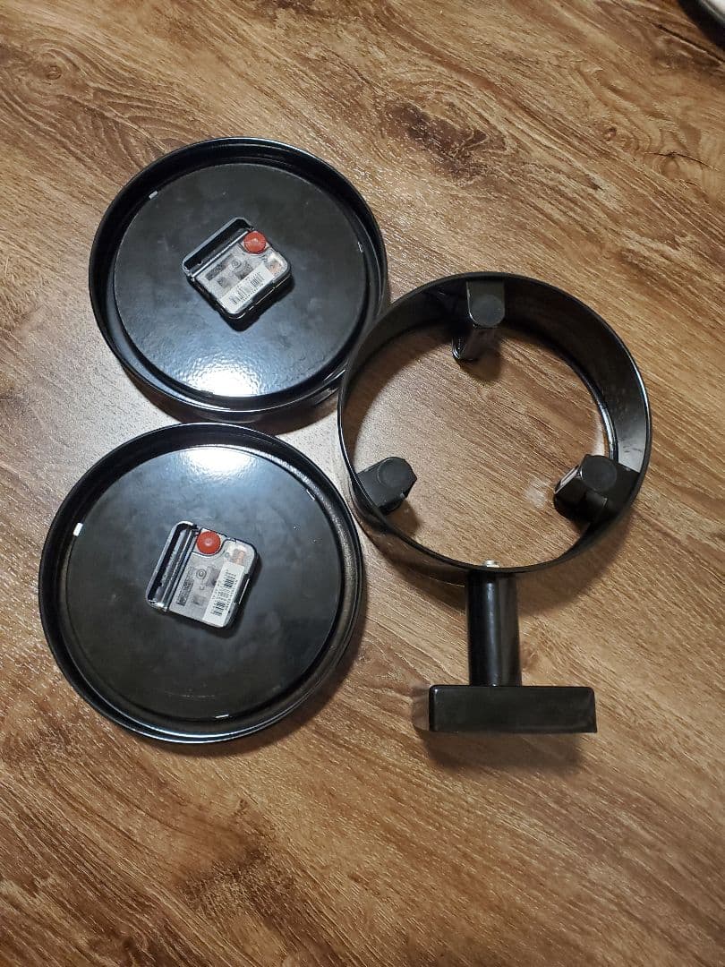 ダルトン(Dulton) ダブルフェイス ウォール クロック ブラック