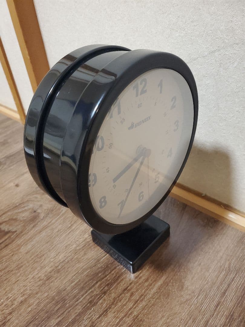 ダルトン(Dulton) ダブルフェイス ウォール クロック ブラック