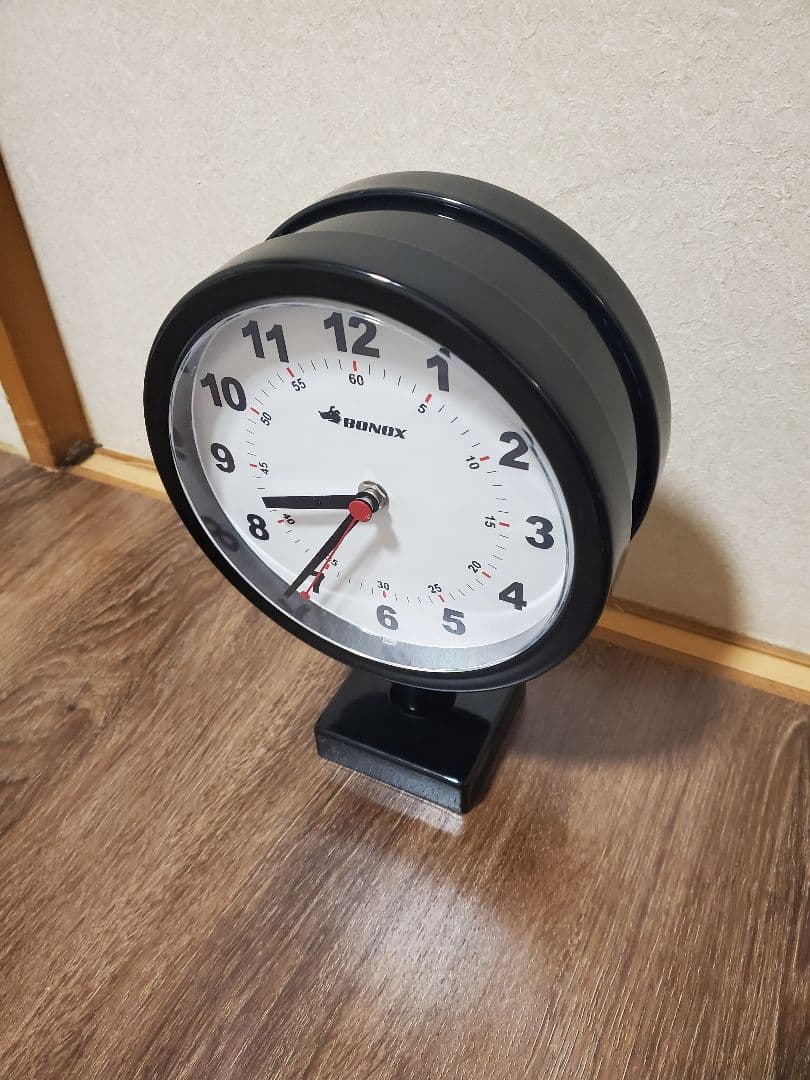 ダルトン(Dulton) ダブルフェイス ウォール クロック ブラック