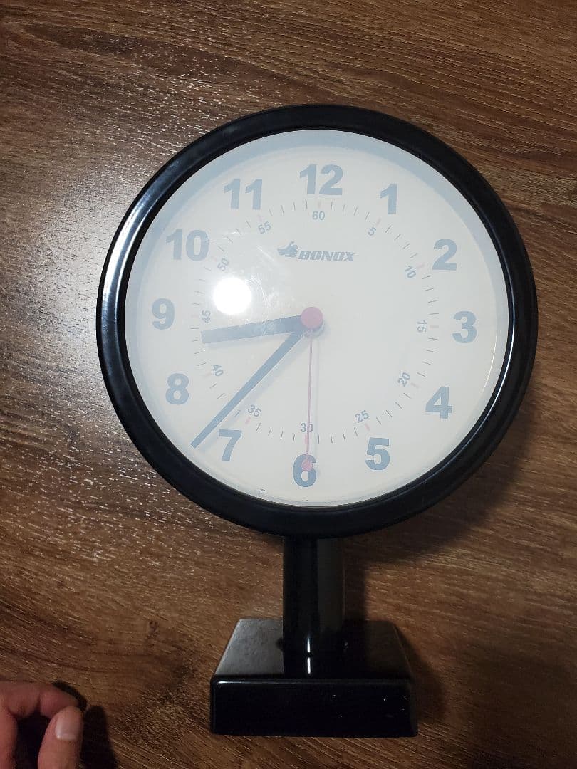 ダルトン(Dulton) ダブルフェイス ウォール クロック ブラック