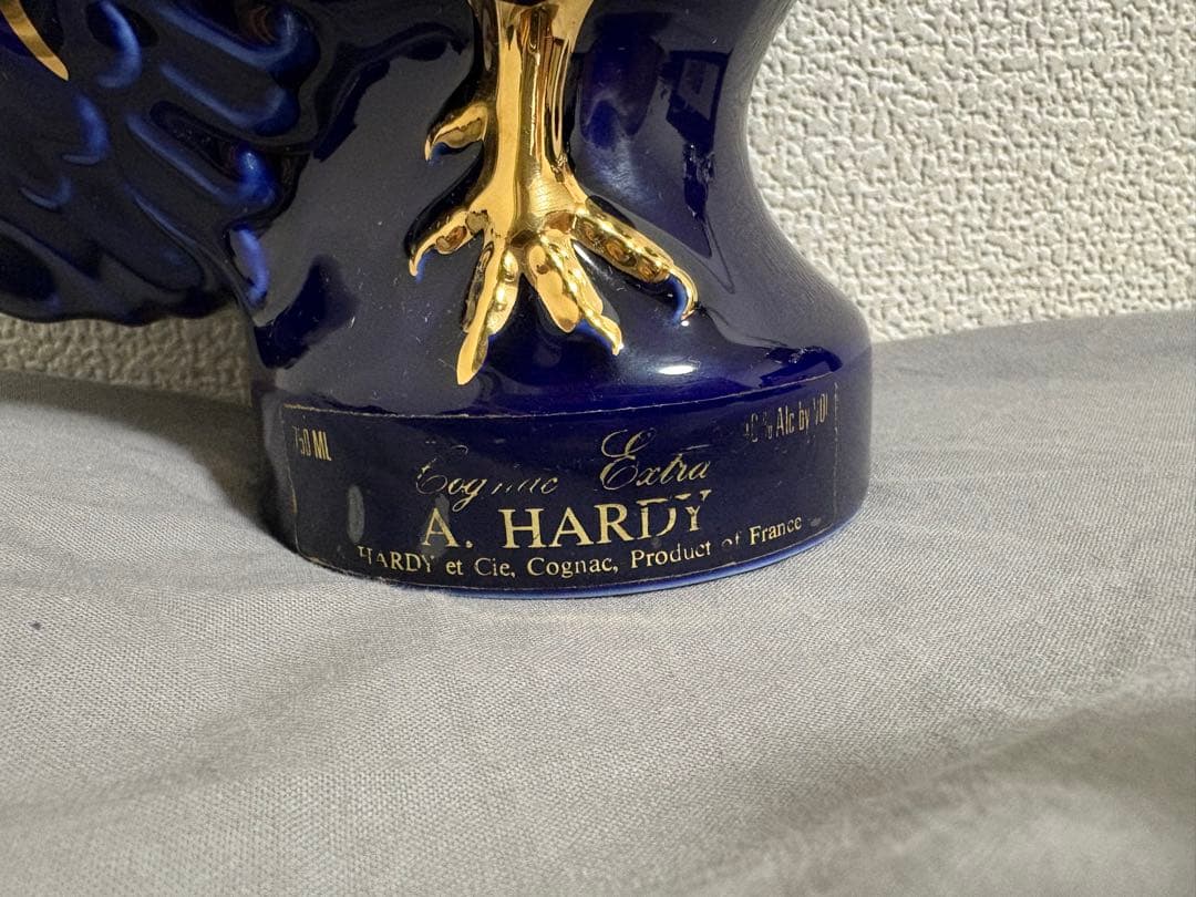 メ*1様 A. HARDY コニャック エクストラ 鶏型ボトル