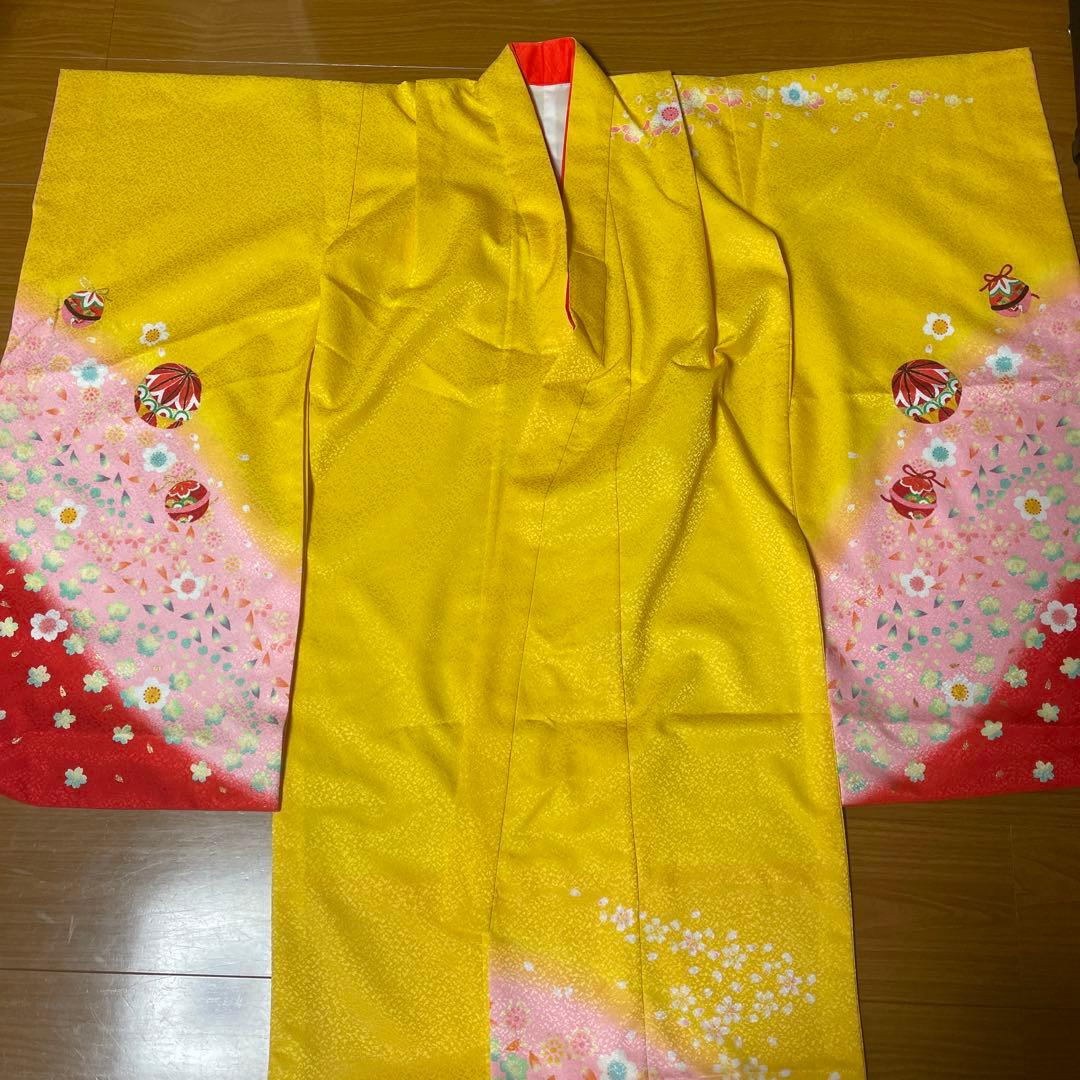 七五三　7歳　女の子　着物セット　痛み、汚れ無し