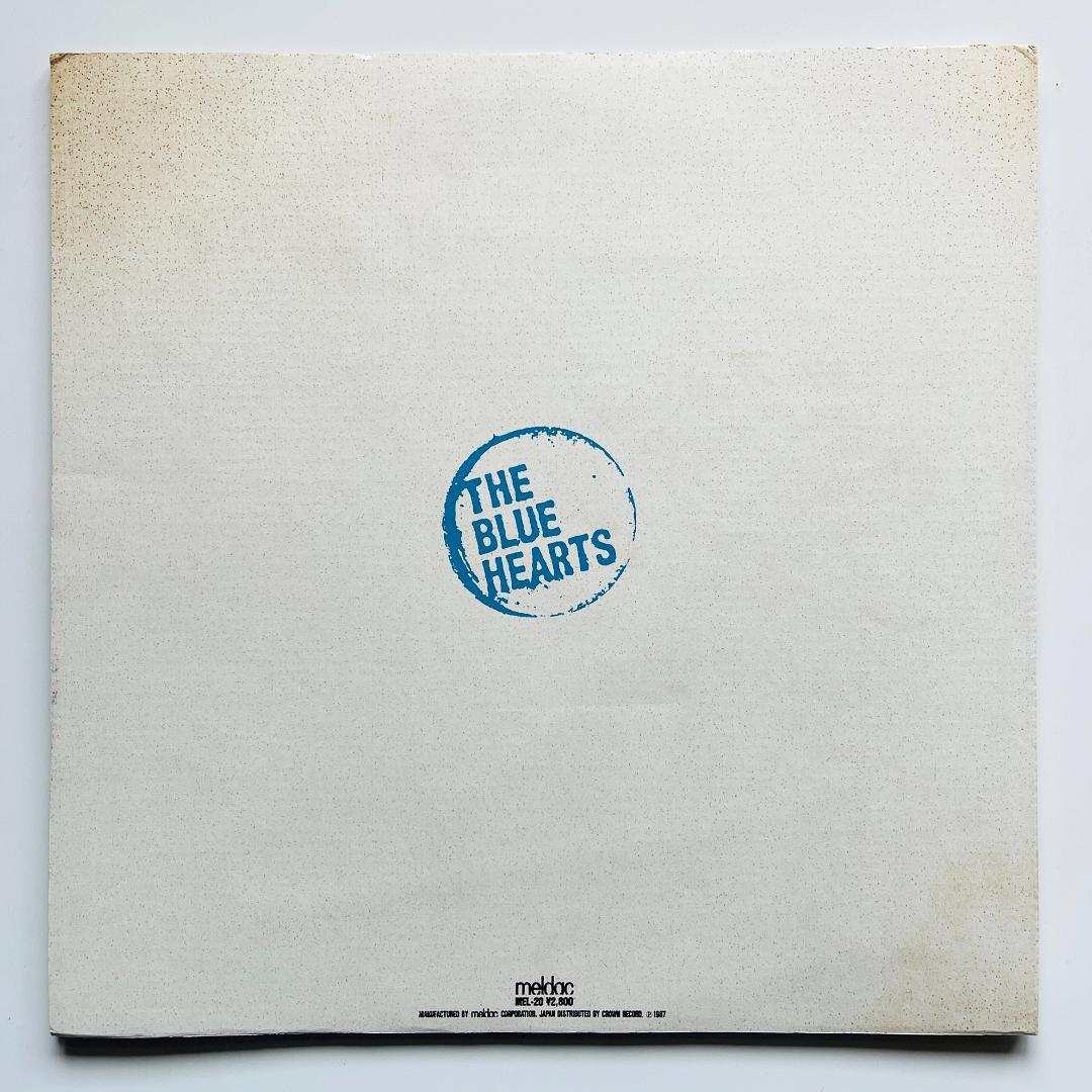 貴重 オリジナル盤 段ボールジャケ レコード ステンシル付 ザ・ブルーハーツ