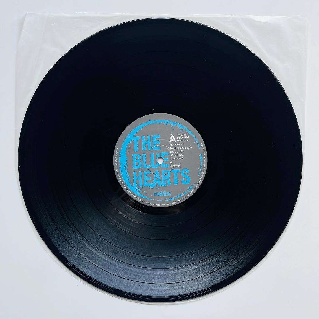 貴重 オリジナル盤 段ボールジャケ レコード ステンシル付 ザ・ブルーハーツ