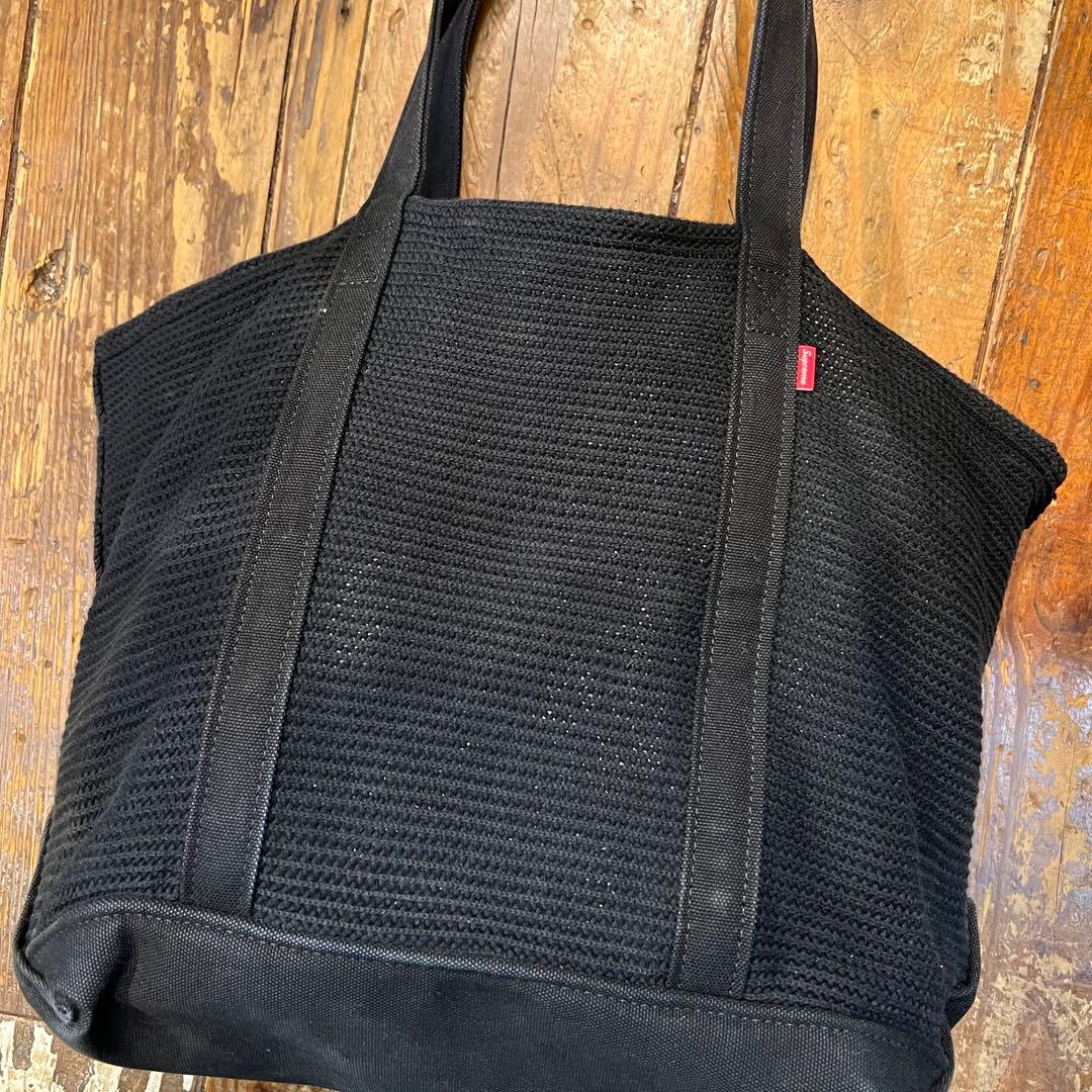 SUPREME 21SS String Tote Blackトートバッグ
