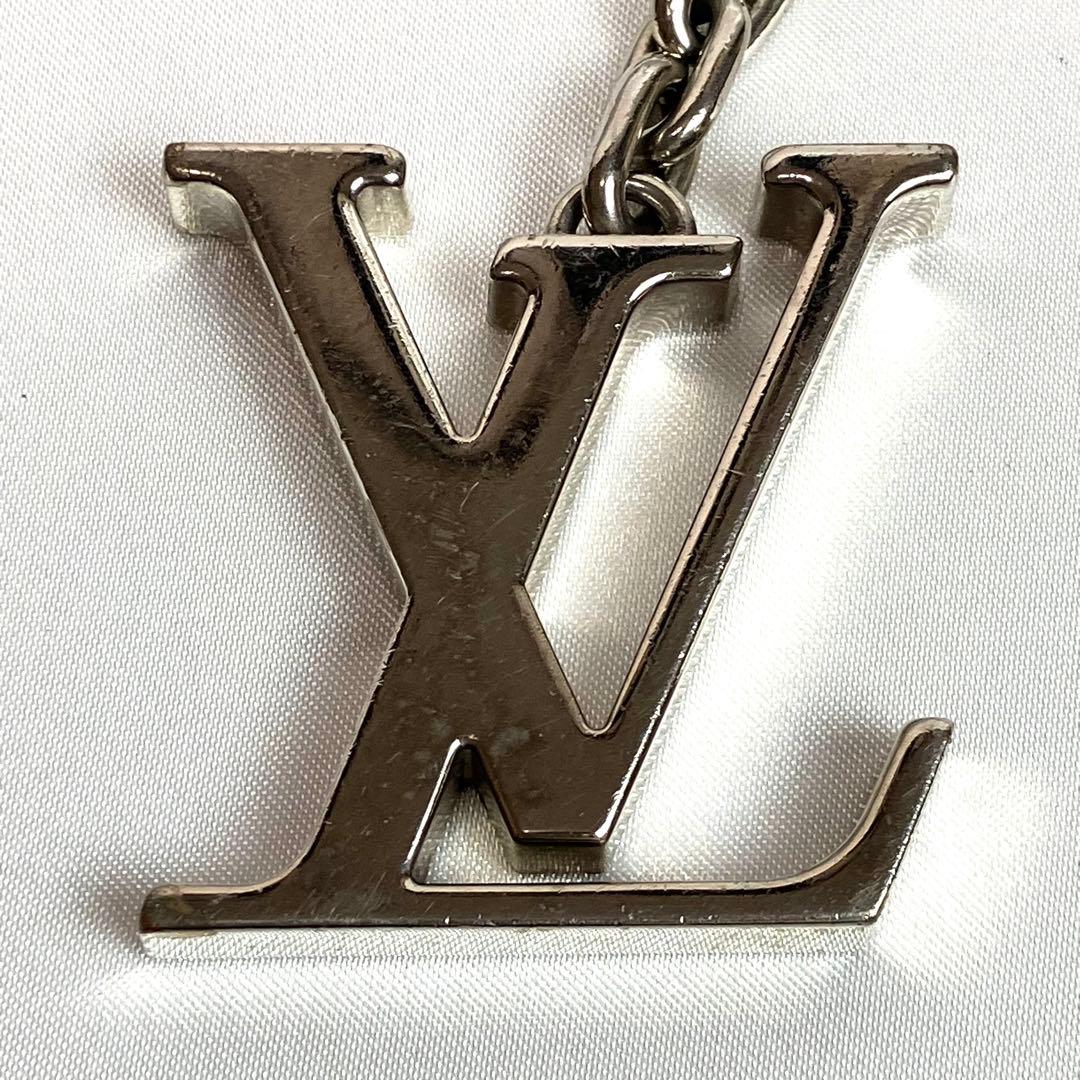 【極美品】ルイヴィトン　ポルトクレLV イニシャル　M65071 シルバー金具