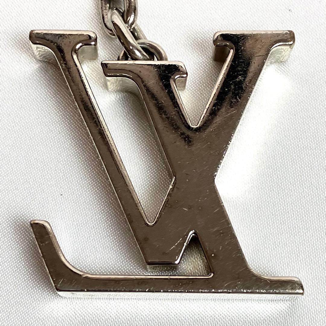 【極美品】ルイヴィトン　ポルトクレLV イニシャル　M65071 シルバー金具