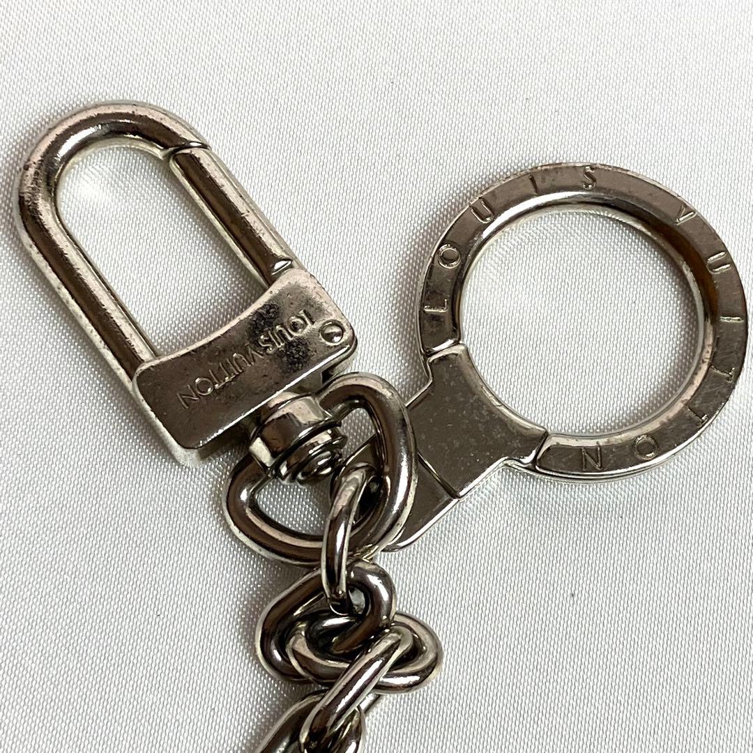 【極美品】ルイヴィトン　ポルトクレLV イニシャル　M65071 シルバー金具