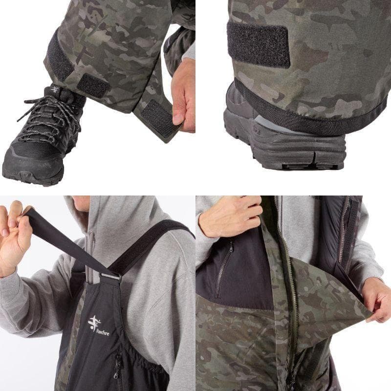Foxfire　フロストレイクビブ　パンツ　XL【新品】ブラック　フィッシング