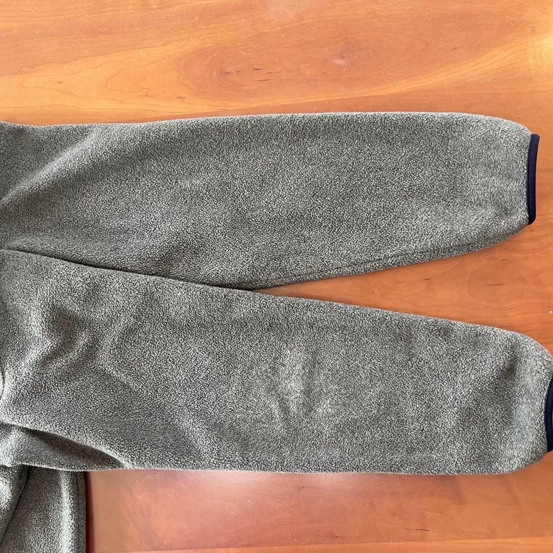 Patagonia Snap-Tフリース★ネイビー×グレーレディースM柴田ひかり